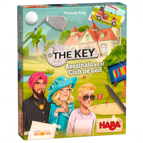 the-key-asesinato-en-el-club-de-golf-juego-de-deduccion-para-1-4-jugadores